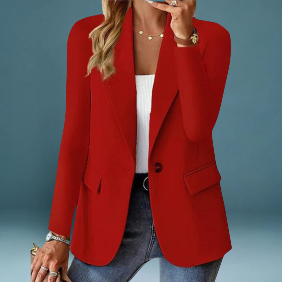 Emilia Blazer – Tidlös Elegans & Komfort