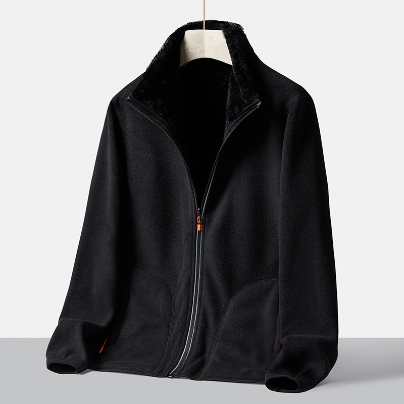 Berit | Kvinnors Vinter Varm Fleece Zip Jacka