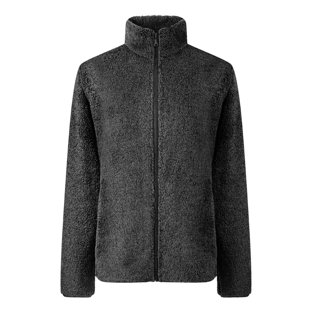 Bertel | Kvinnors Vinter Cozy Sherpa Fleece Zip Jacka