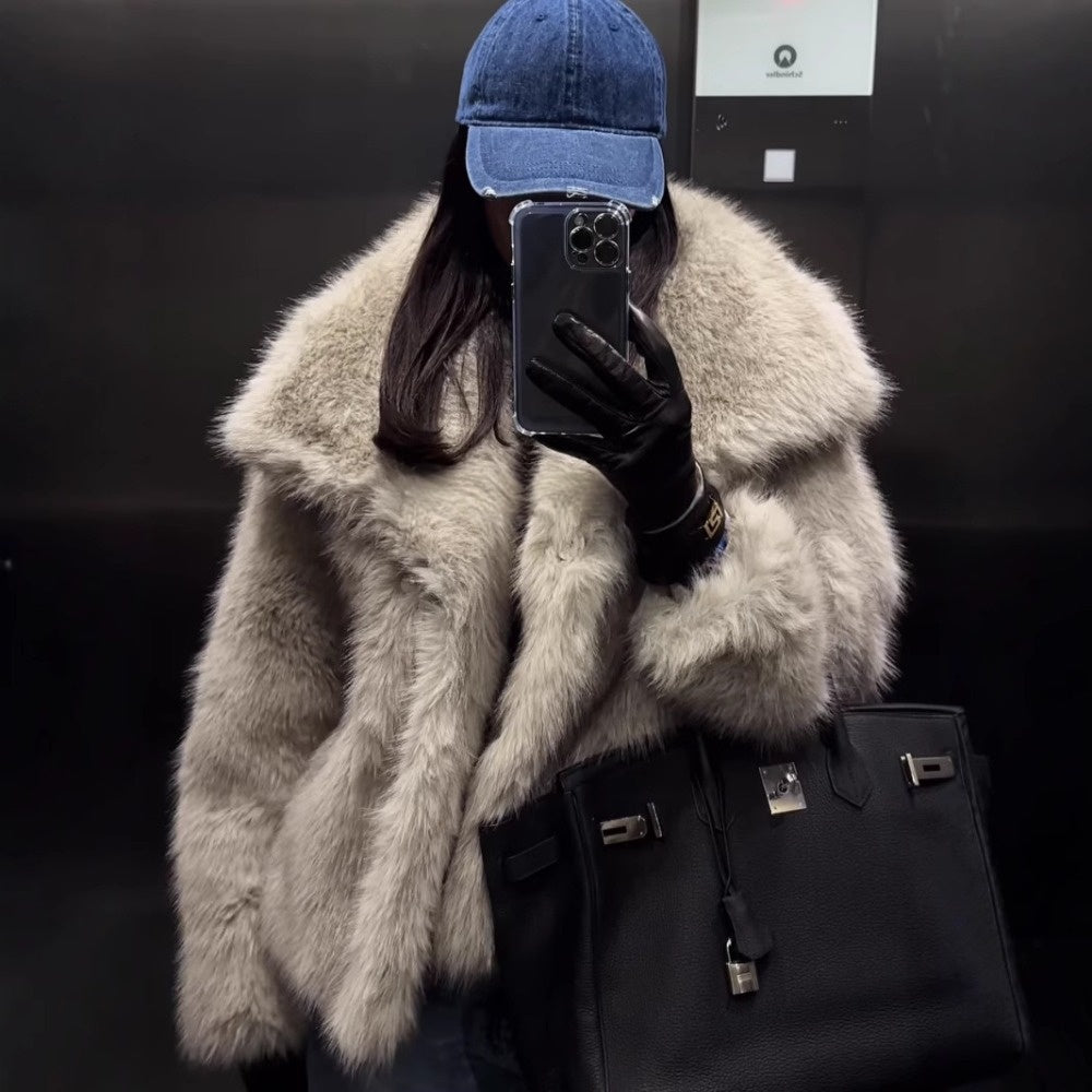 Babette | Dam Oversize Varm Vinterjacka