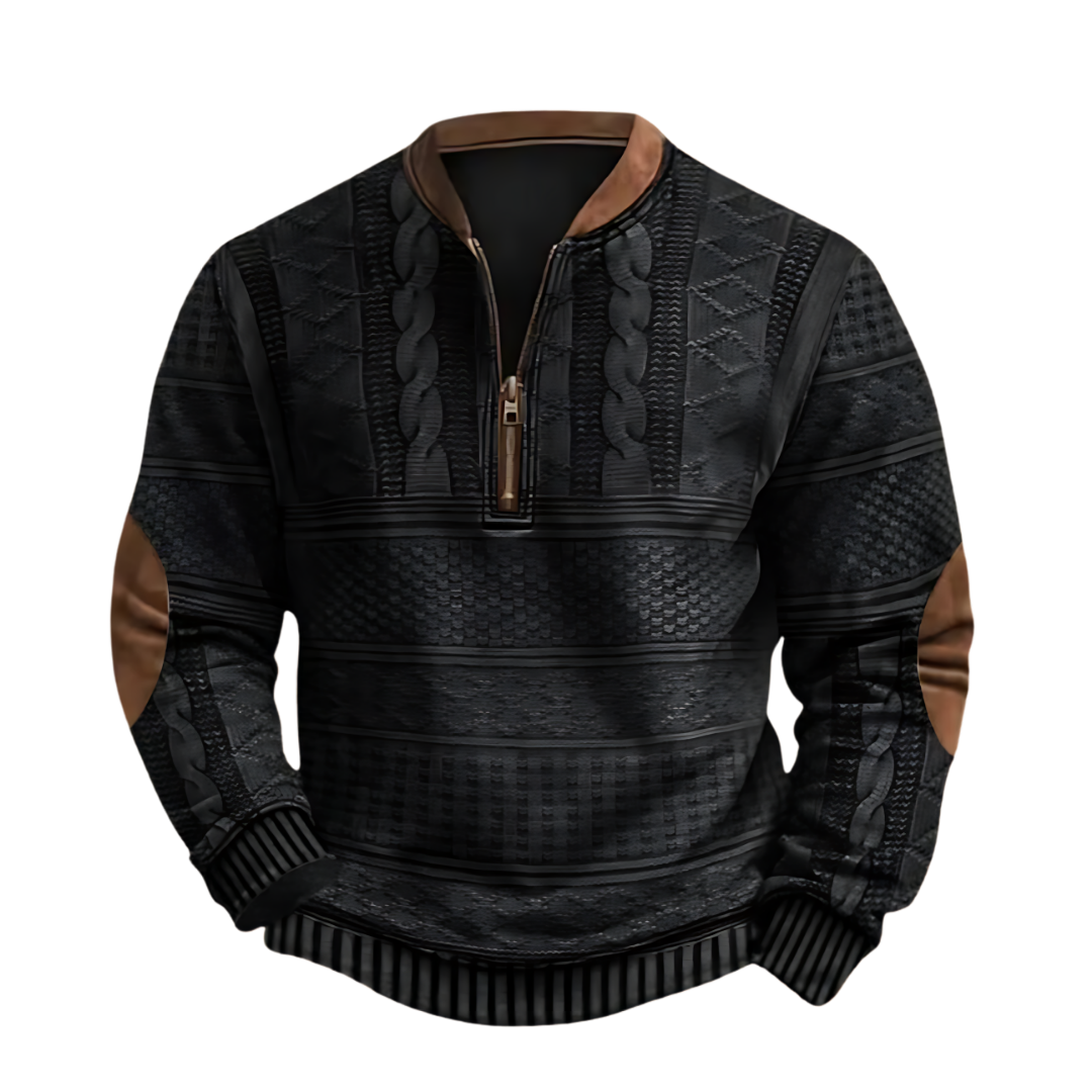 Emil - Sweatshirt med Dragkedja