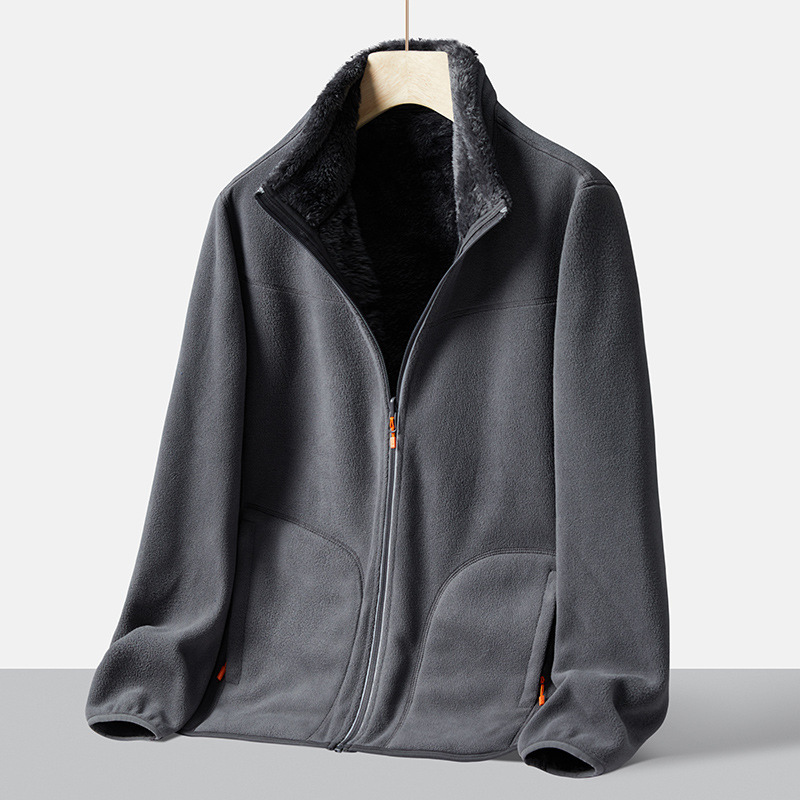 Berit | Kvinnors Vinter Varm Fleece Zip Jacka