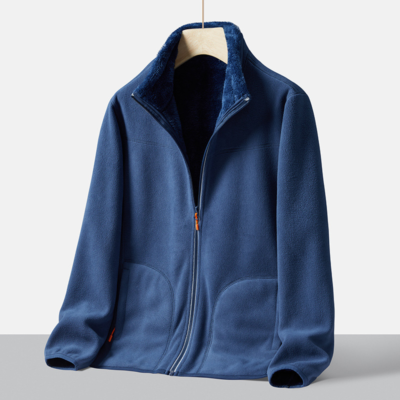 Berit | Kvinnors Vinter Varm Fleece Zip Jacka