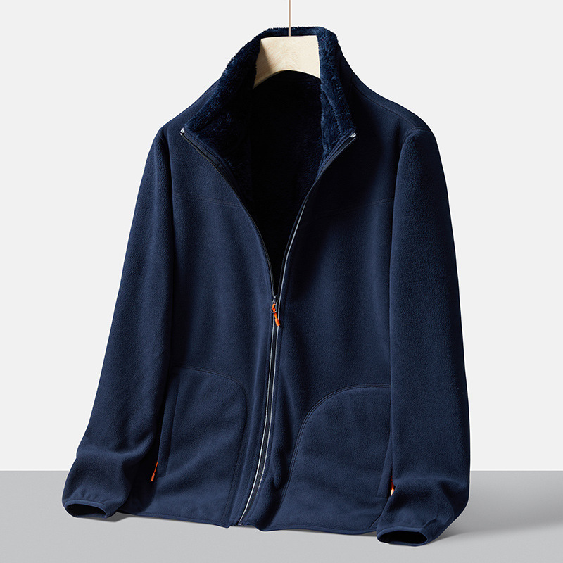 Berit | Kvinnors Vinter Varm Fleece Zip Jacka