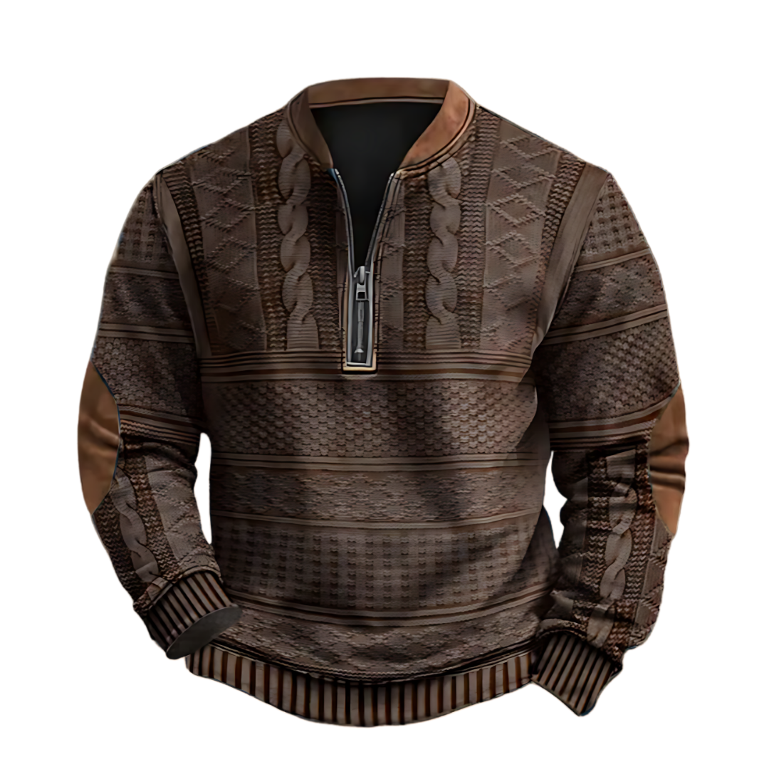 Emil - Sweatshirt med Dragkedja