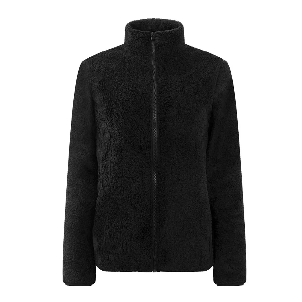Bertel | Kvinnors Vinter Cozy Sherpa Fleece Zip Jacka