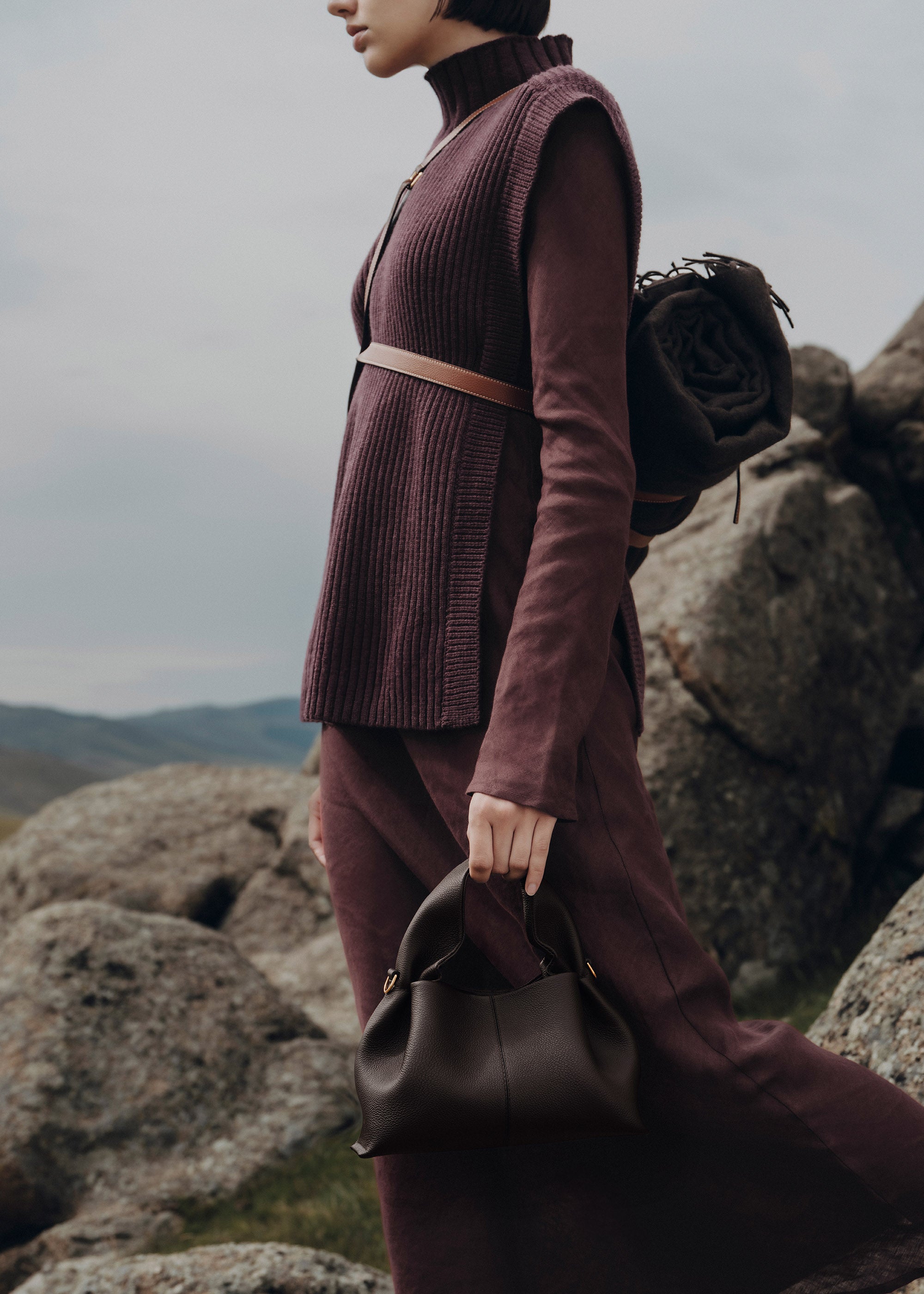 ALMA Tote – Mini | Ebony