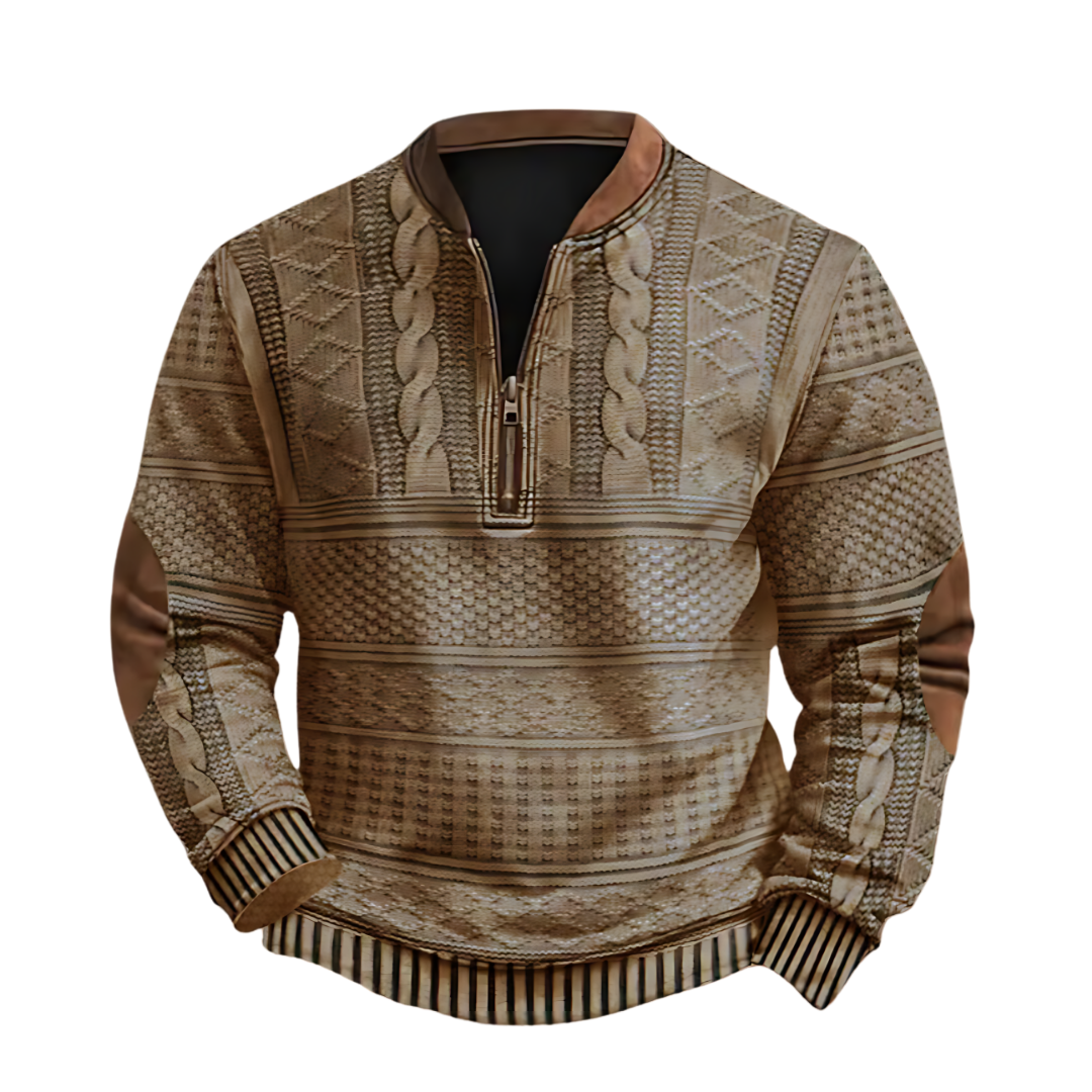 Emil - Sweatshirt med Dragkedja