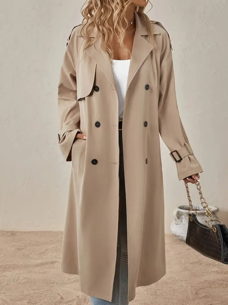 Bodil | Dam Elegant Vinter Trenchcoat