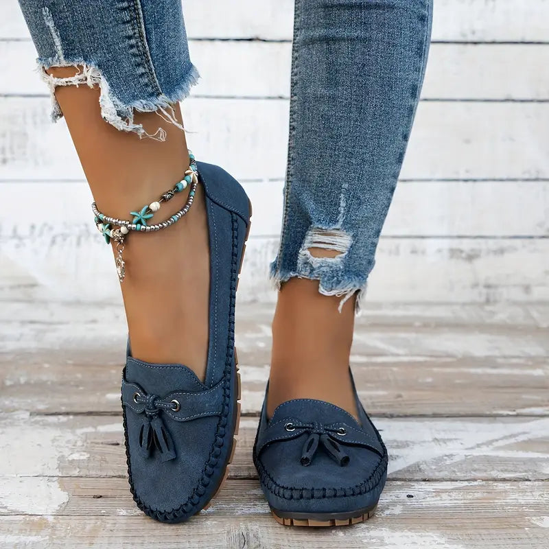 Olivia | Bekväma Ortopediska Loafers – Lyx för dina fötter