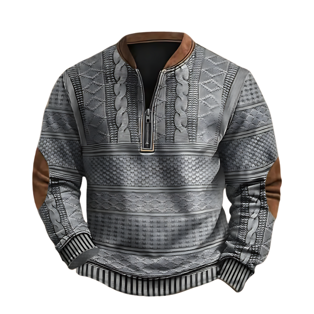 Emil - Sweatshirt med Dragkedja