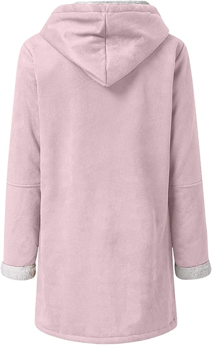 Alberte | Kvinnors Huvtröja Vinterjacka med Varm Foder
