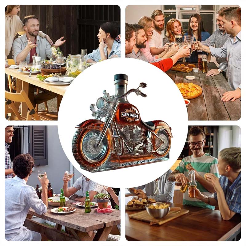 Begränsad upplaga - Harley Whiskyflaska