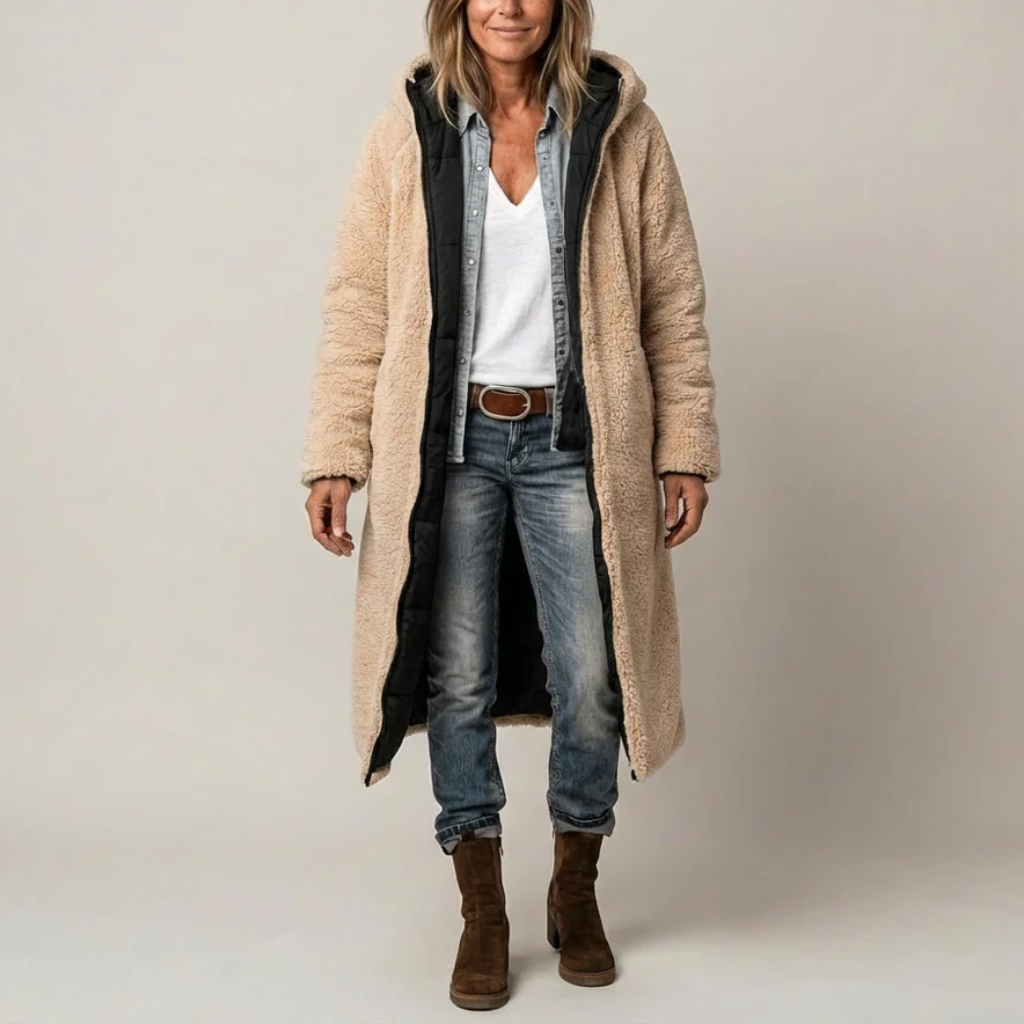 Amelia | Elegant Vändbar Kappa