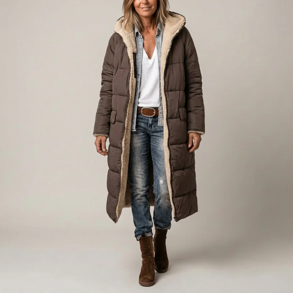 Amelia | Elegant Vändbar Kappa