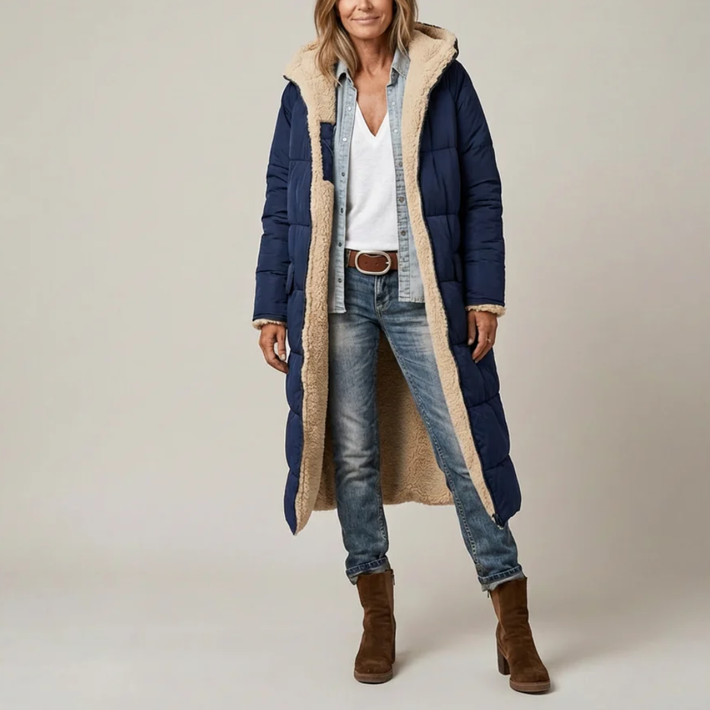 Amelia | Elegant Vändbar Kappa