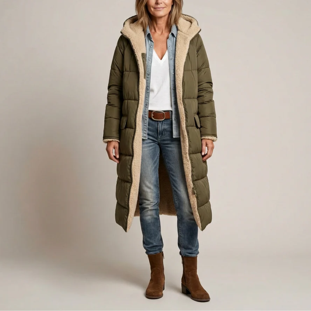 Amelia | Elegant Vändbar Kappa