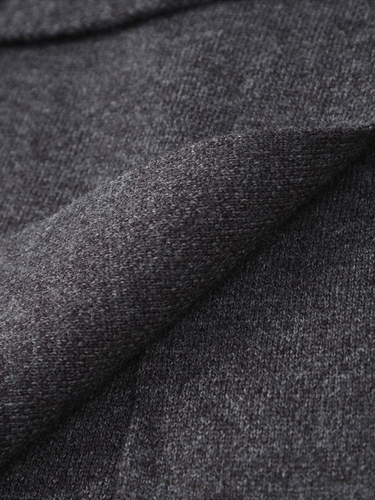 Juliane | Dam Oversized Rullkrage Tröja med Långa Ärmar