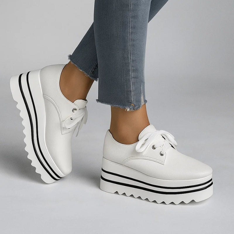 Anita | Chic Kvinnors Plattform Sneakers