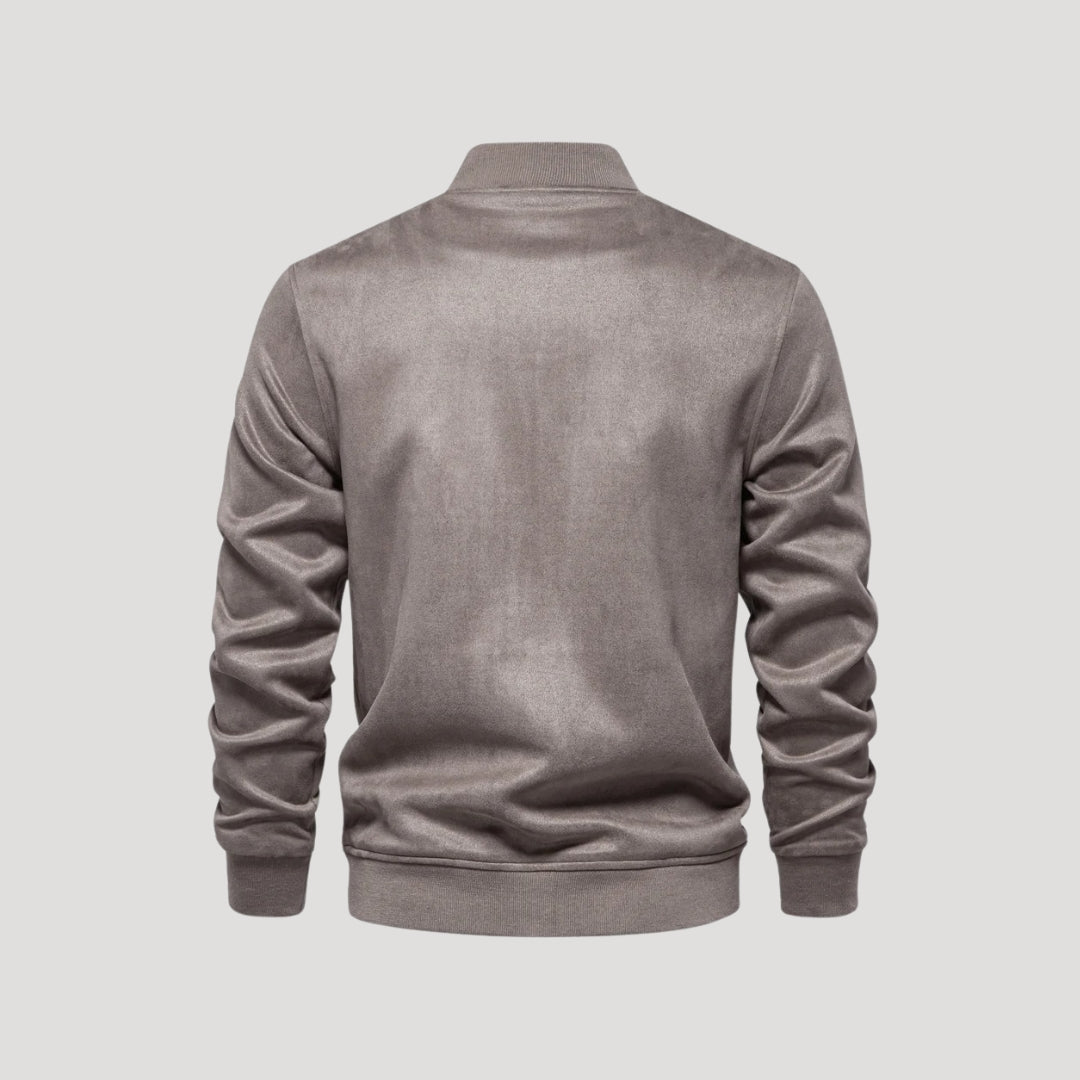 Thomas | Klassisk Bomberjacka i Avslappnad Street Style för Herr