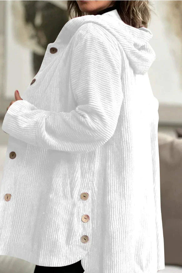 Cordia - Mysig Kordjacka med Huva