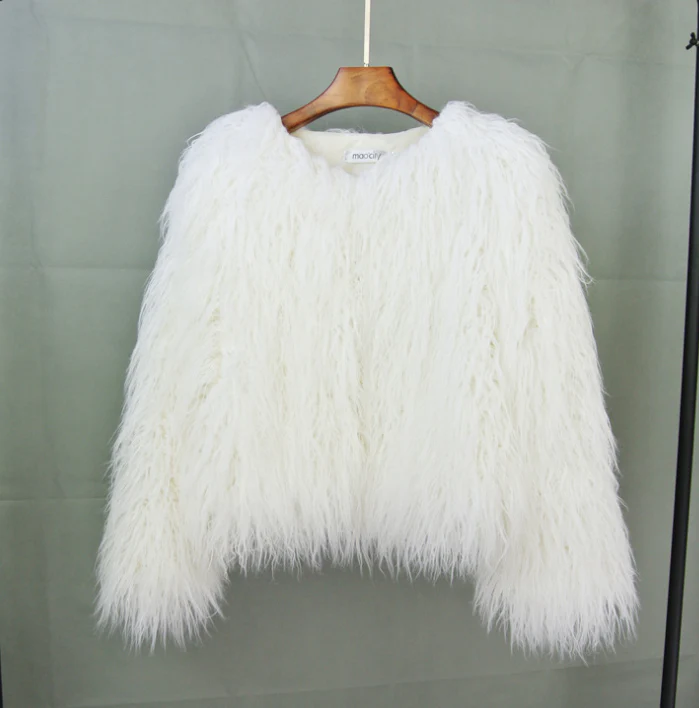 Rikke | Kvinnors Fluffy Rundhalsad Casual Top