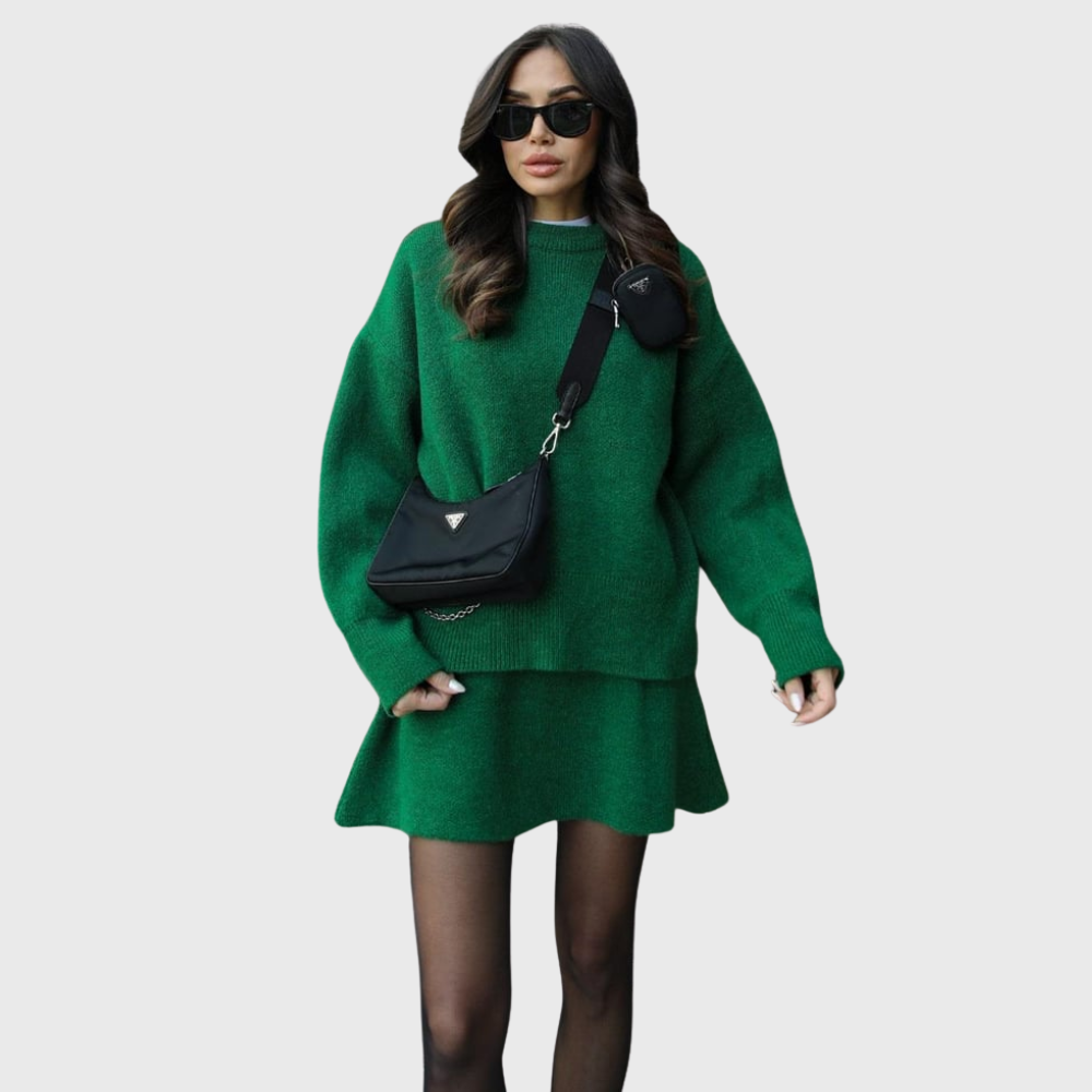 Juni | Mysigt stickat set