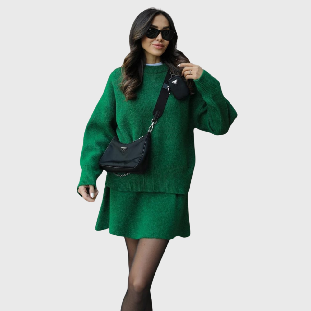 Juni | Mysigt stickat set