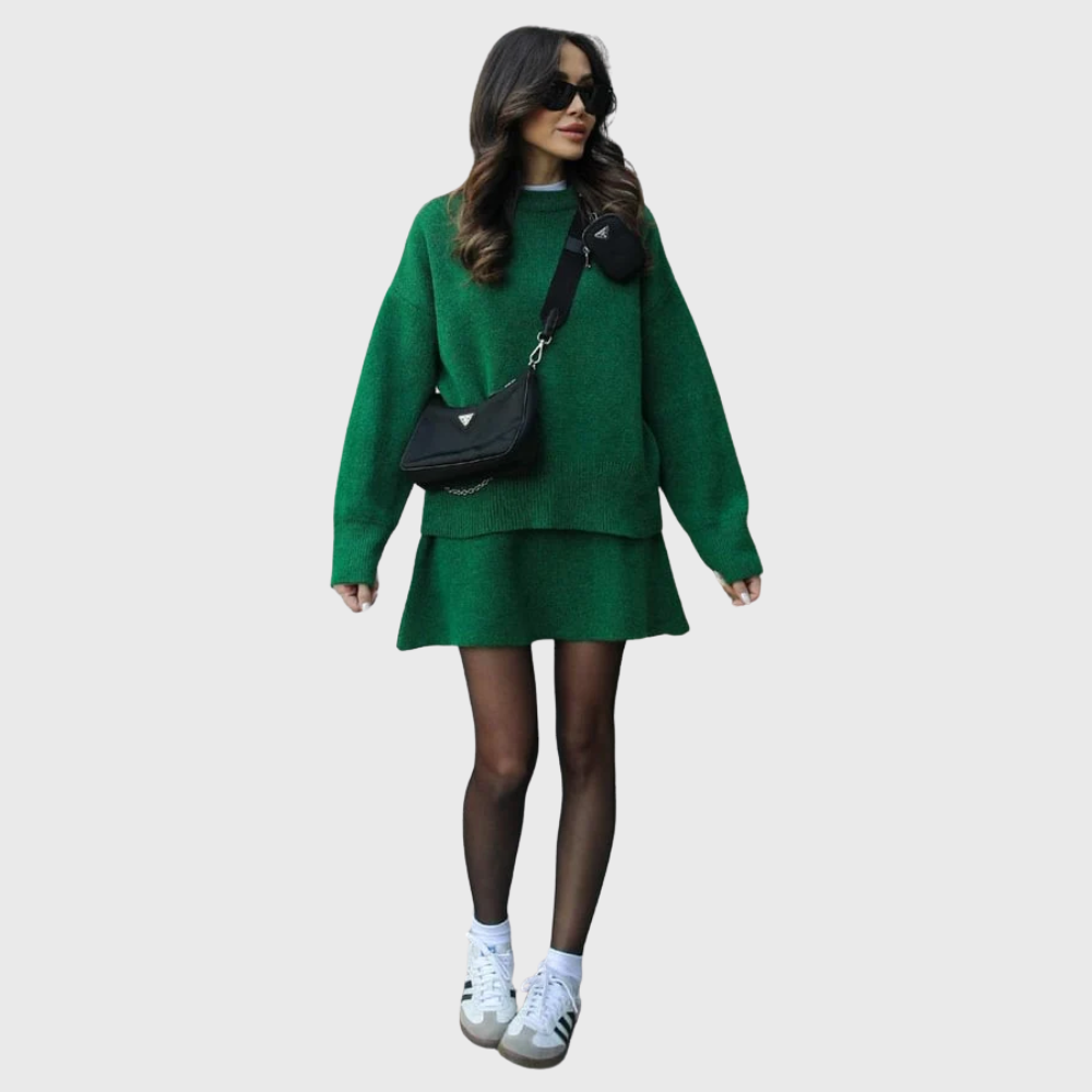 Juni | Mysigt stickat set