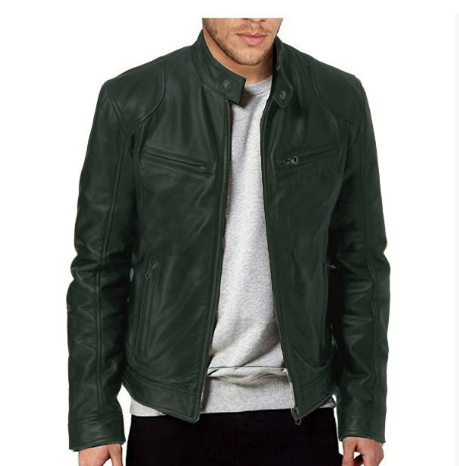 Valter – Klassisk Läderjacka med Karaktär