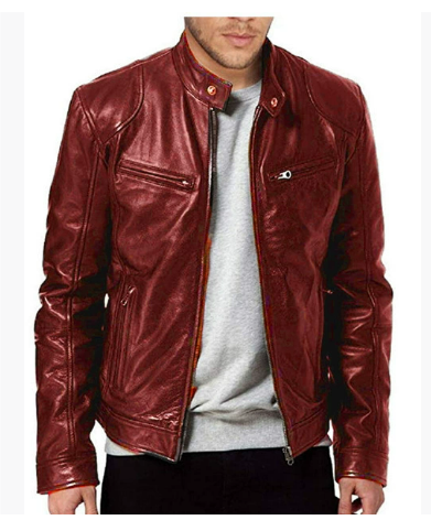 Valter – Klassisk Läderjacka med Karaktär