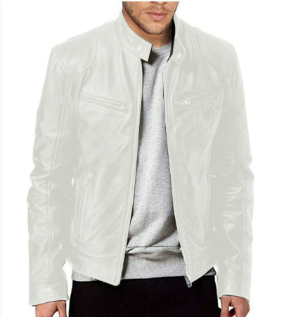 Valter – Klassisk Läderjacka med Karaktär