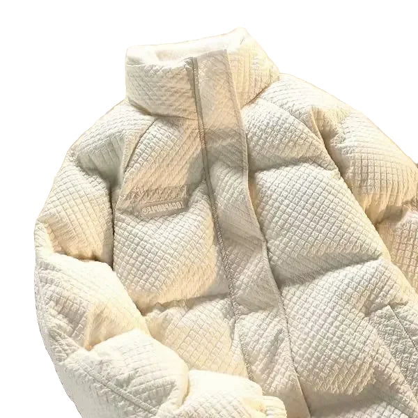 Laila | Dam Quiltad Dunjacka med Hög Krage