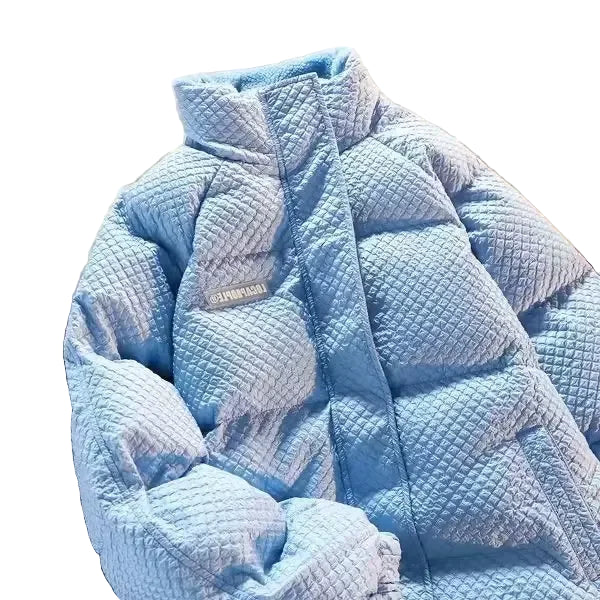 Laila | Kvinnors Quiltad Dunjacka med Hög Krage