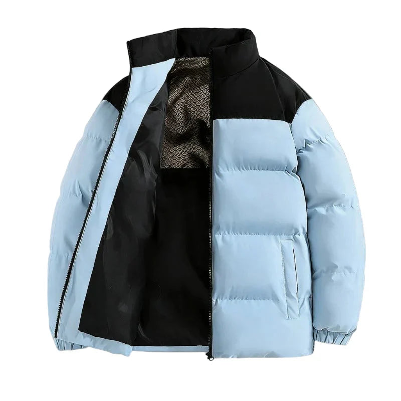 Albert | Herr Vinterjacka med Färgblock och Vaddning