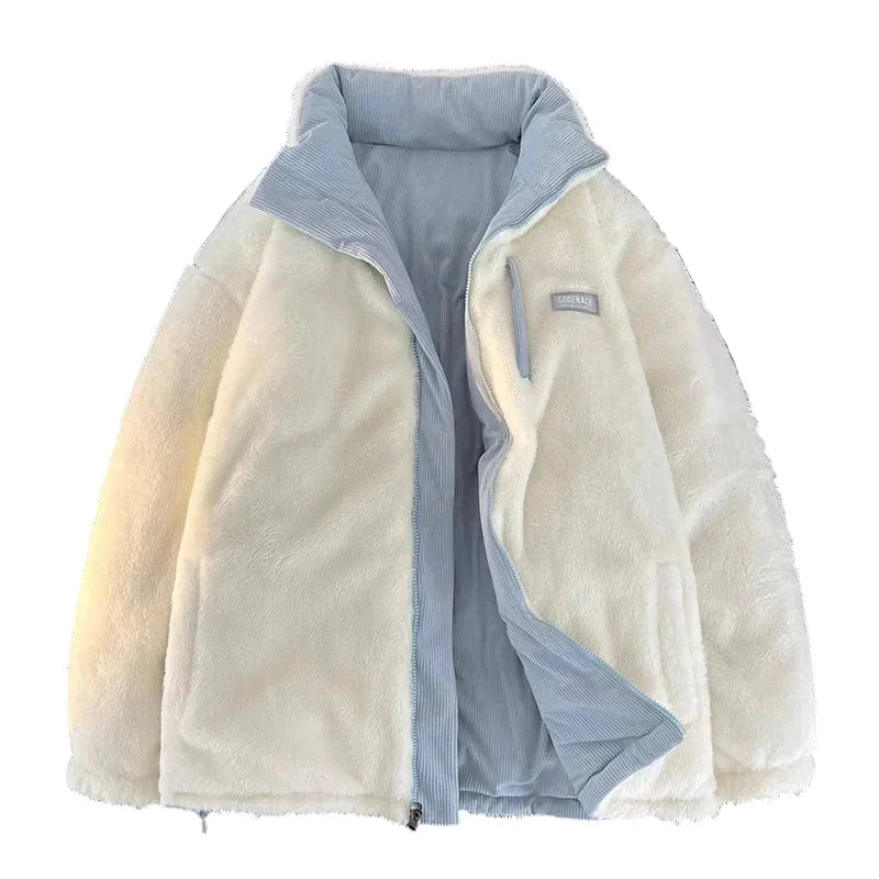 Agnes | Dam Vinterjacka med Hög Krage och Fyllning