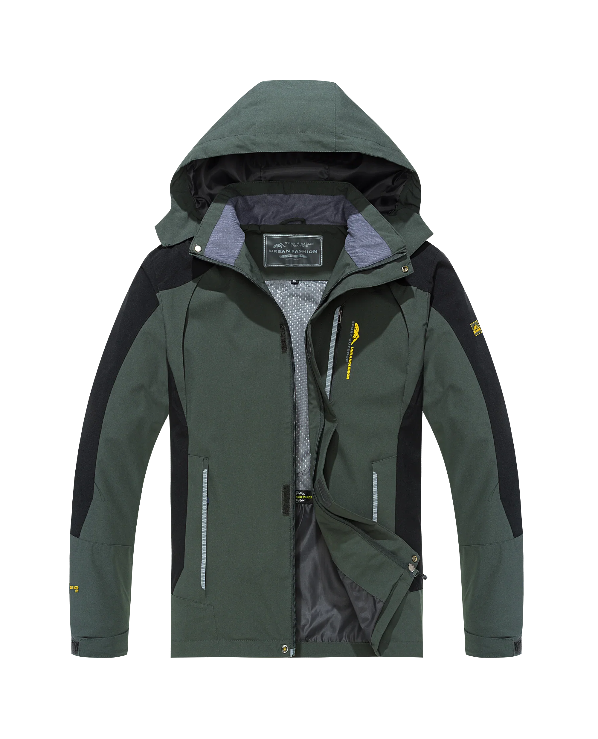 Kristian | Herr Vattentät Utomhusjacka med Huva