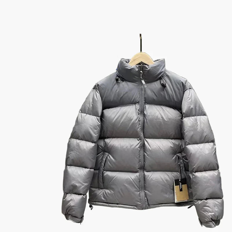 Aage | Herr Tvåfärgad Puffer Vinterjacka