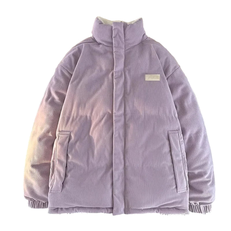 Agnes | Dam Vinterjacka med Hög Krage och Fyllning