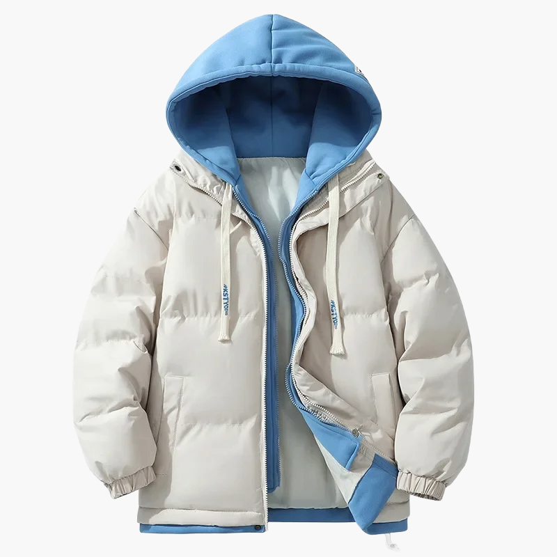 Alexander | Herr Puffer Vinterjacka med Huva