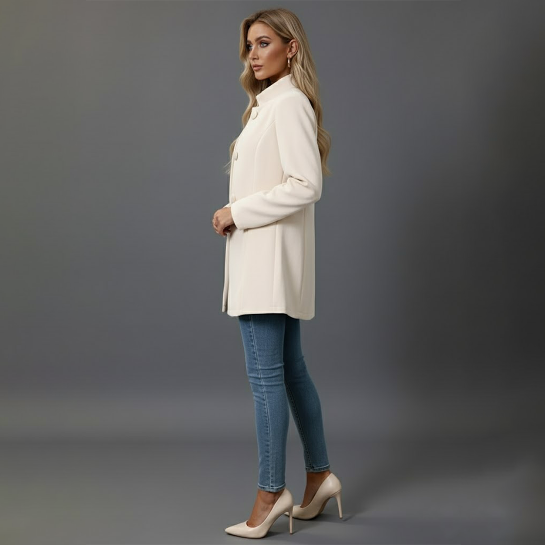 Laila | Kvinno vinterjacka med knappar