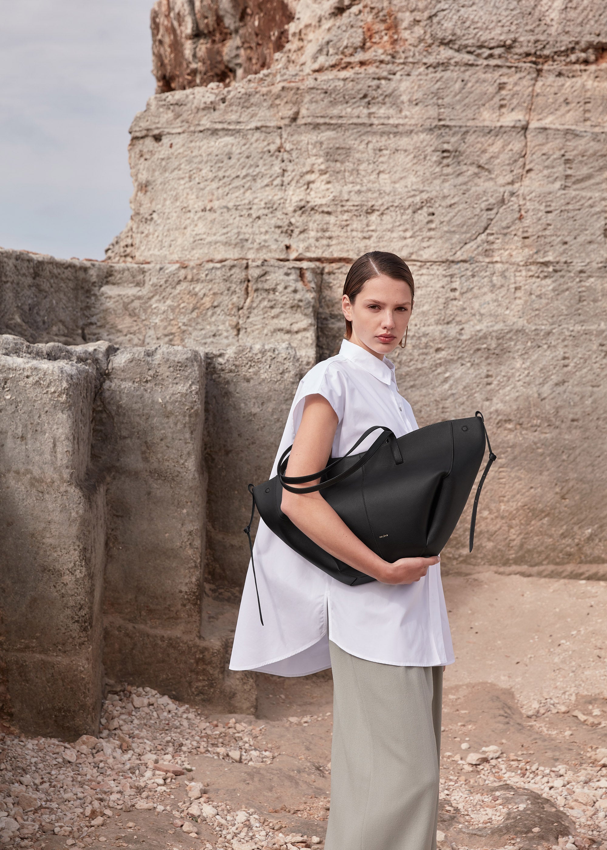 ÉLOISE Tote – Stor | Svart