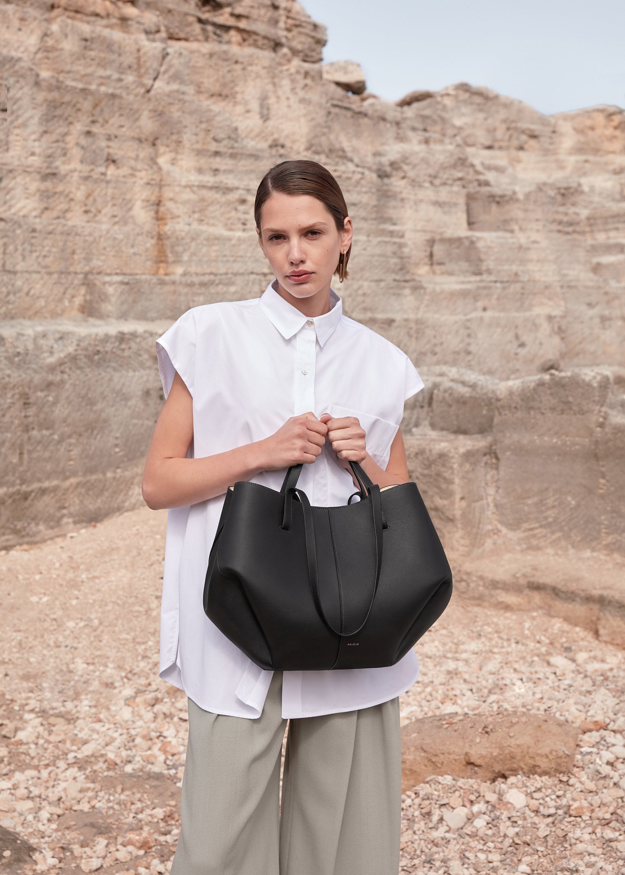 ÉLOISE Tote – Stor | Svart