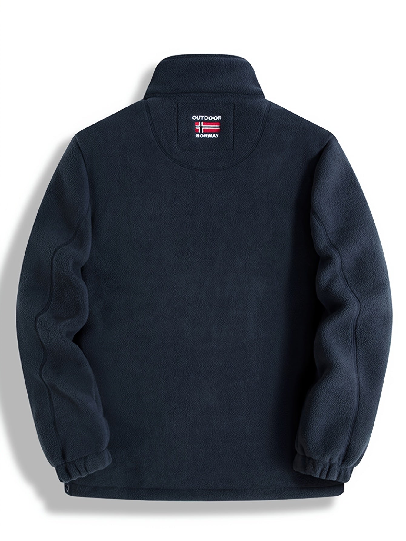 Andreas | Herr Fleecejacka Varm Utomhusjacka med Dragkedja