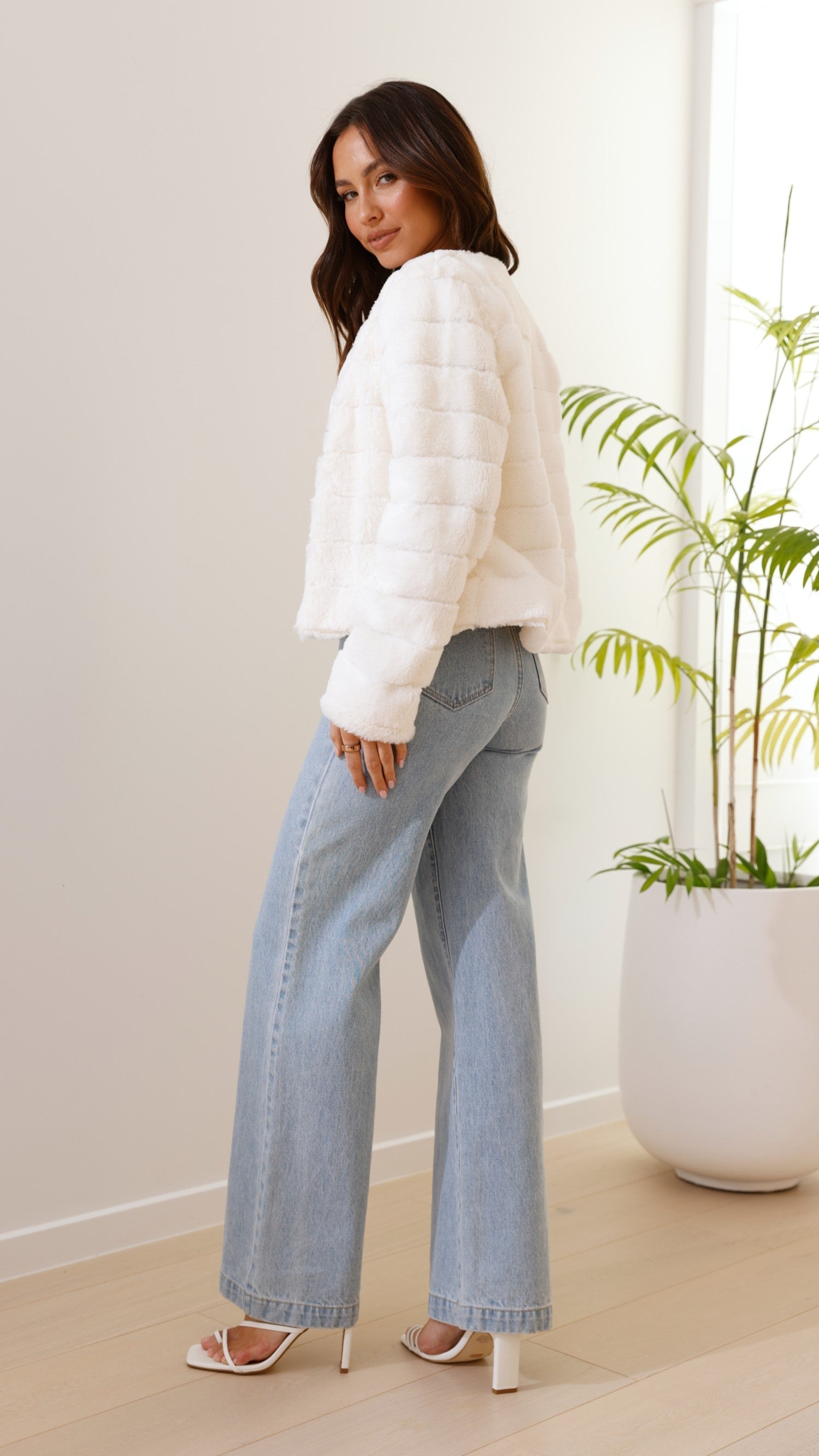 Signe | Damers Cropped Soft Touch Jacka