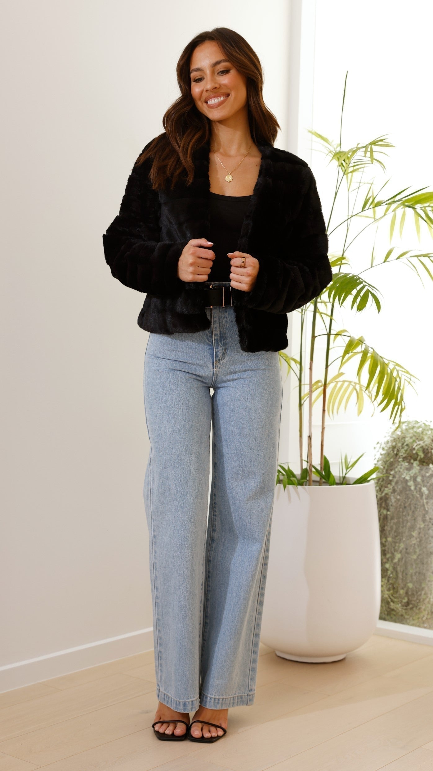 Signe | Kvinnors Cropped Soft Touch Jacka