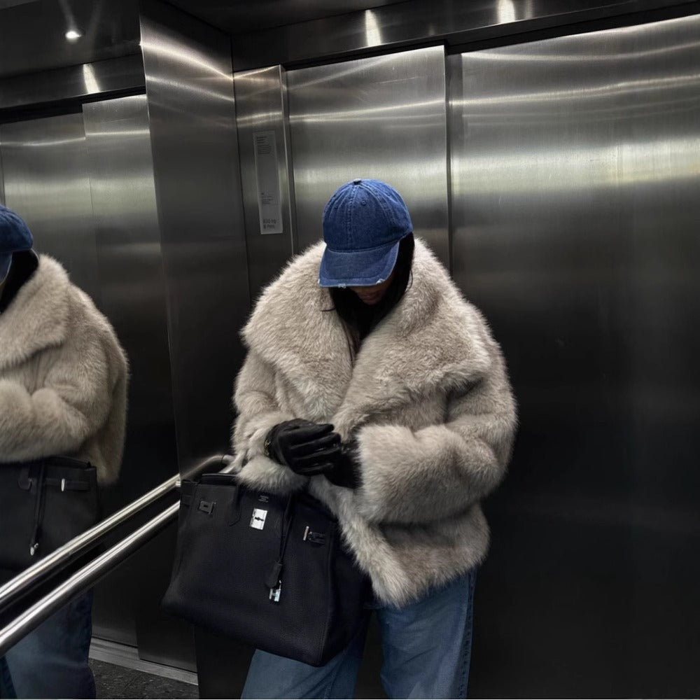 Babette | Dam Oversize Varm Vinterjacka