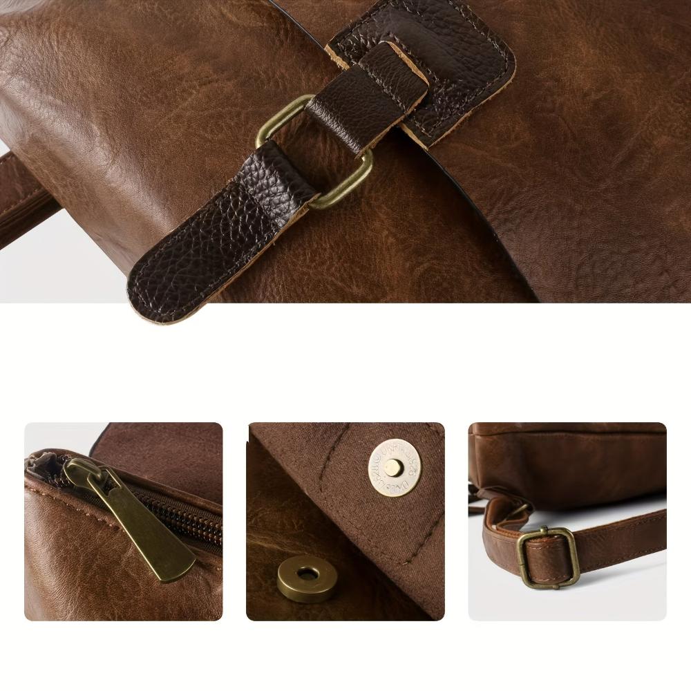 Ermelinde – Multifunktionell retro ryggsäck