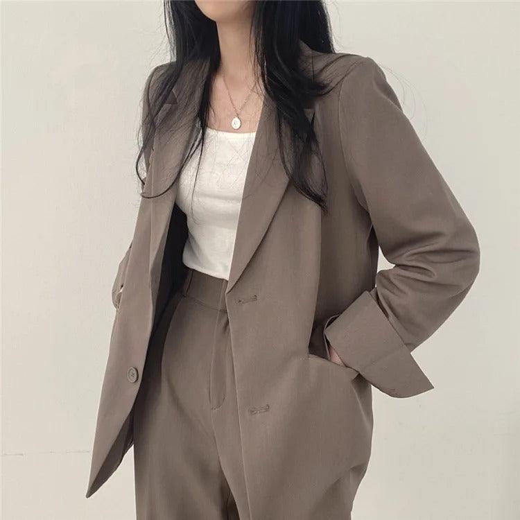 Sissel | Kvinnotailored Blazer- och Byxdress Set
