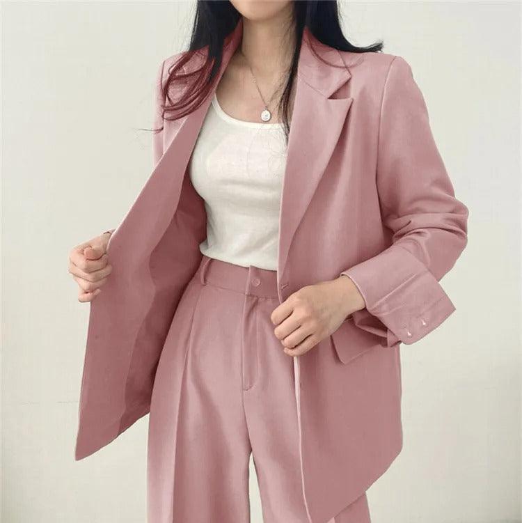 Sissel | Kvinnotailored Blazer- och Byxdress Set